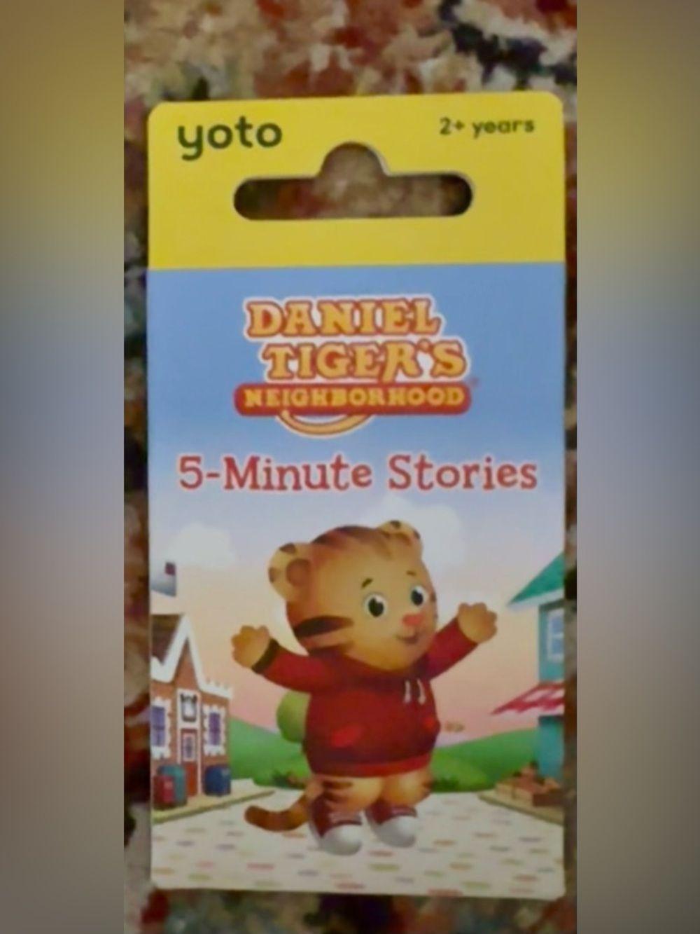 Daniel Tiger's Neighborhood 5-Minute Stories Yoto card